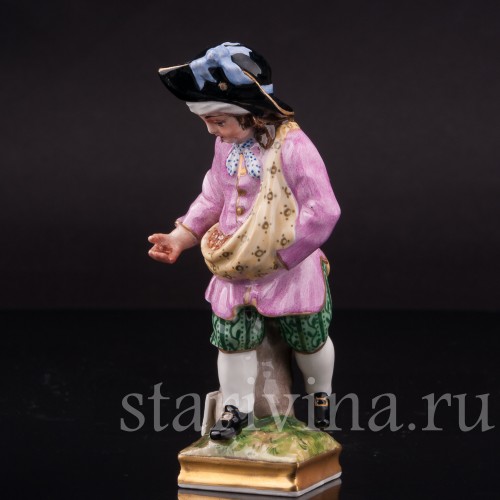 Фигурка из фарфора Мальчик-сеятель (Телец), KPM, Германия, сер. 20 в.