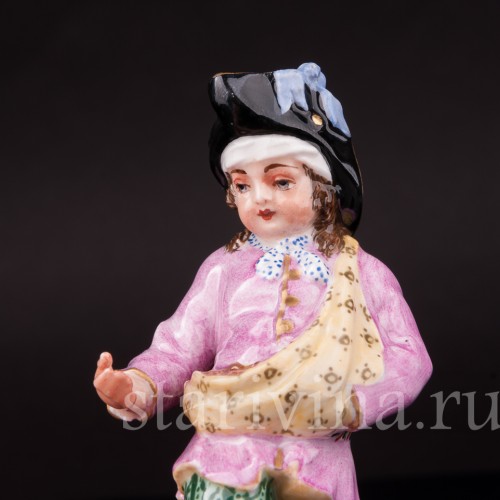 Фигурка из фарфора Мальчик-сеятель (Телец), KPM, Германия, сер. 20 в.