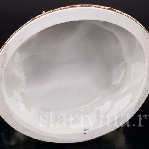 Фарфоровая статуэтка Пасторальная пара с незабудками, Volkstedt, Германия, нач. 20 в.