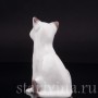 Фарфоровая фигурка Белый котёнок, Royal Copenhagen, Дания, кон. 20 в.