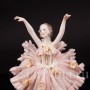 Фарфоровая статуэтка Балерина с поднятыми руками, кружевная, Ackermann & Fritze, Германия, пер. пол. 20 в.