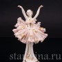 Фарфоровая статуэтка Балерина с поднятыми руками, кружевная, Ackermann & Fritze, Германия, пер. пол. 20 в.