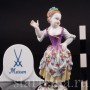 Фарфоровая статуэтка Девочка-комедиантка, Meissen, Германия, 1963 г.