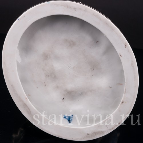 Фарфоровая композиция Мужская компания, Ernst Bohne Sohne, Германия, перв.пол. 20 в.