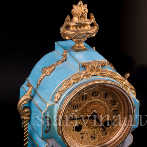 Фарфоровые Часы с вазонами, Франция, кон. 19 в.