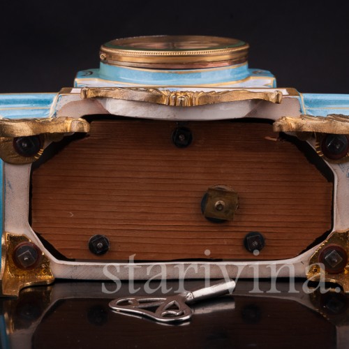 Фарфоровые Часы с вазонами, Франция, кон. 19 в.