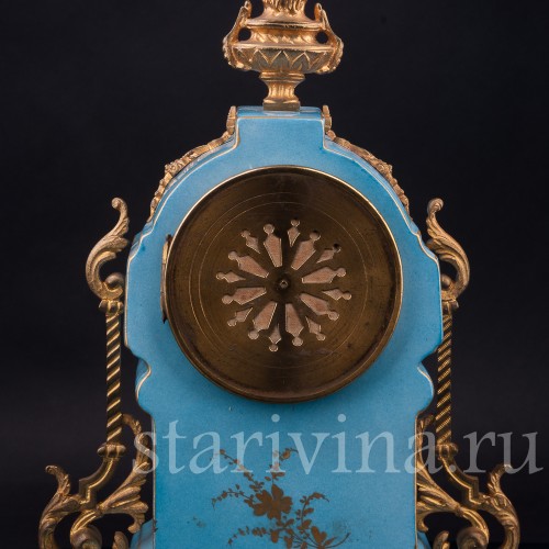 Фарфоровые Часы с вазонами, Франция, кон. 19 в.