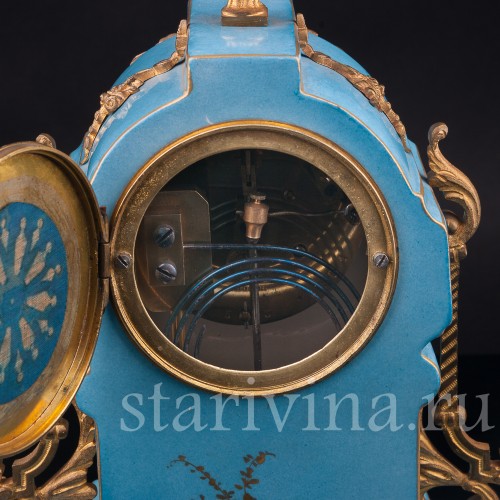 Фарфоровые Часы с вазонами, Франция, кон. 19 в.