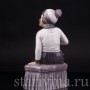Фарфоровая статуэтка Девочка с рождественским козликом, Dahl Jensen, Дания, 1920-80 гг.