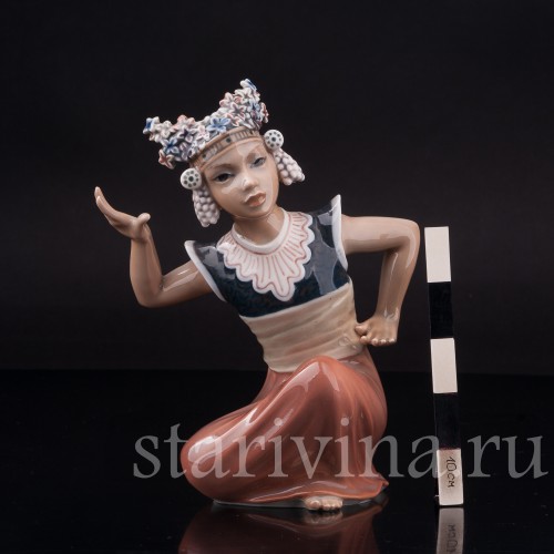 Статуэтка из фарфора Восточная танцовщица, Dahl Jensen, Дания, 1928-1985 гг.