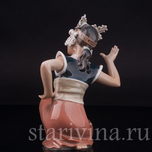 Статуэтка из фарфора Восточная танцовщица, Dahl Jensen, Дания, 1928-1985 гг.