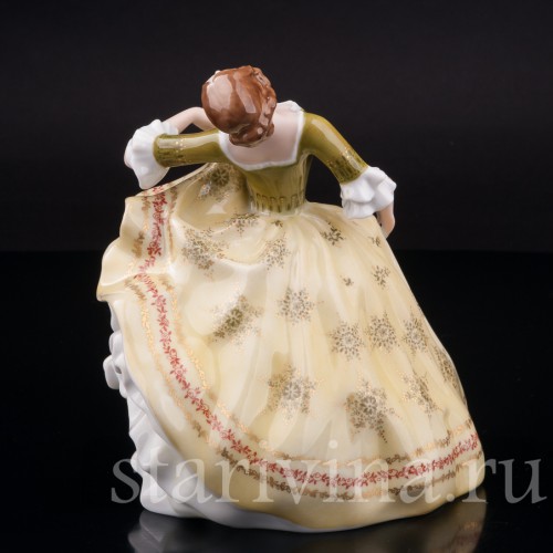 Фарфоровая статуэтка Дама на балу, Rosenthal, Германия, 1970 гг.