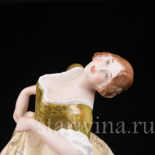 Фарфоровая статуэтка Дама на балу, Rosenthal, Германия, 1970 гг.