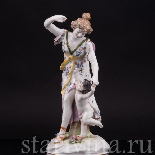 Фарфоровая статуэтка Мать и дитя, Volkstedt, Германия, кон. 19 в.