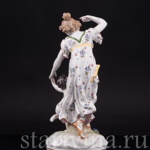 Фарфоровая статуэтка Мать и дитя, Volkstedt, Германия, кон. 19 в.