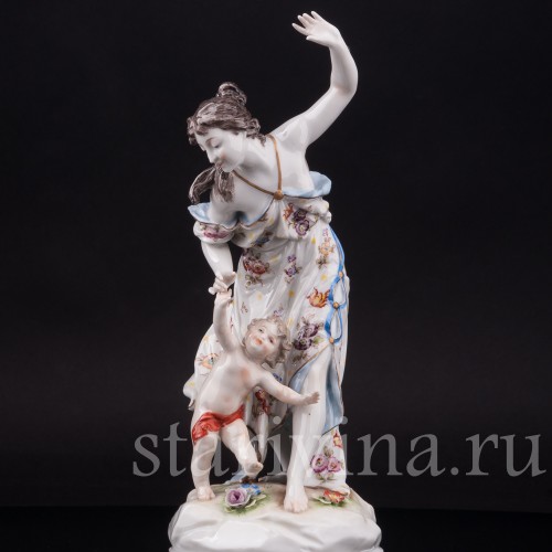 Фарфоровая статуэтка Мать и дитя, Volkstedt, Германия, кон. 19 в.