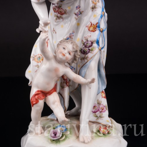Фарфоровая статуэтка Мать и дитя, Volkstedt, Германия, кон. 19 в.