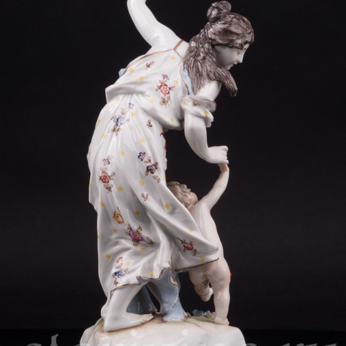 Фарфоровая статуэтка Мать и дитя, Volkstedt, Германия, кон. 19 в.