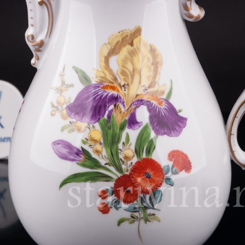 Фарфоровый Чайник, Meissen, Германия, вт. пол. 20 в.