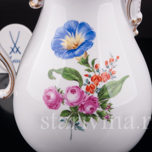Фарфоровый Чайник, Meissen, Германия, вт. пол. 20 в.