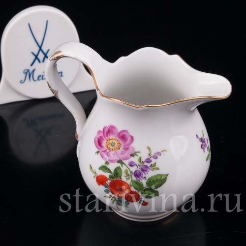 Фарфоровый Сливочник, Meissen, Германия, вт. пол. 20 века.