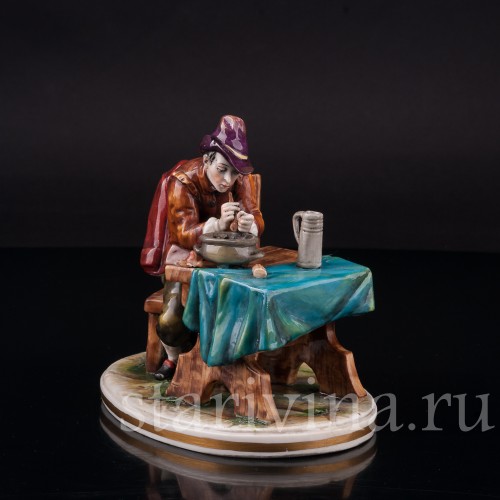 Фарфоровая статуэтка В трактире, Дрезден, Германия, нач. 20 в.