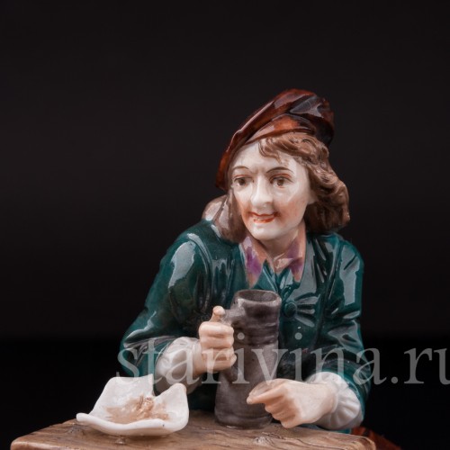 Фарфоровая композиция В таверне, Дрезден, Германия, нач. 20 в.