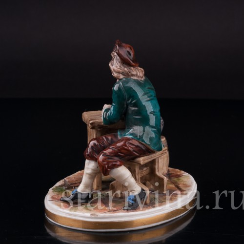 Фарфоровая композиция В таверне, Дрезден, Германия, нач. 20 в.