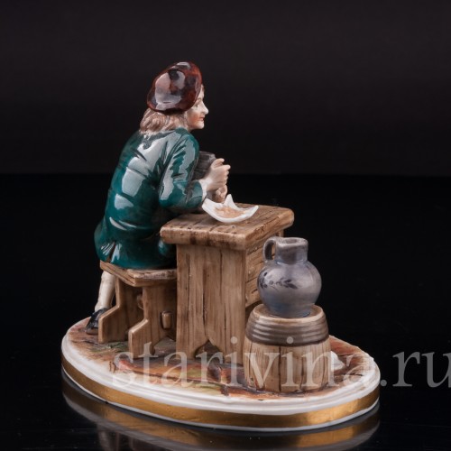 Фарфоровая композиция В таверне, Дрезден, Германия, нач. 20 в.