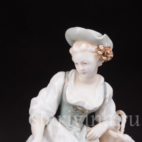 Фарфоровая статуэтка Пастушки, Karl Ens, Германия, 1900 гг.