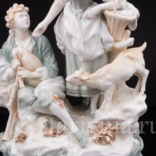 Фарфоровая статуэтка Пастушки, Karl Ens, Германия, 1900 гг.