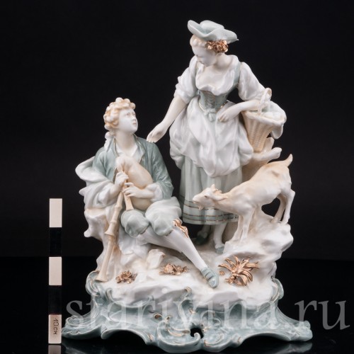 Фарфоровая статуэтка Пастушки, Karl Ens, Германия, 1900 гг.