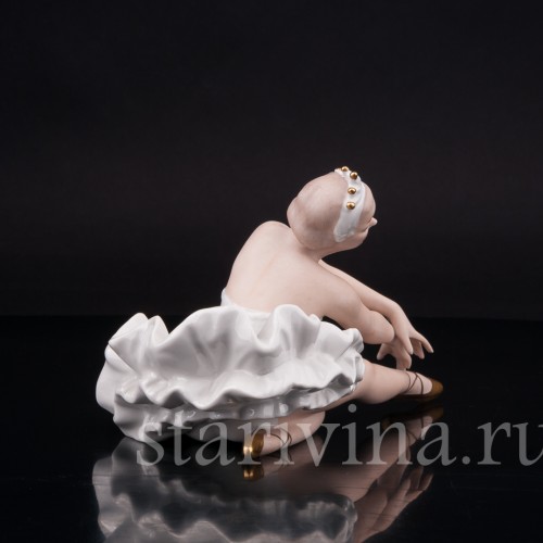 Фигурка из фарфора Балерина Лебедь Wallendorf, Германия, сер. 20 в.