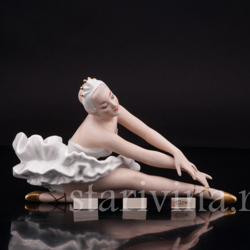 Фигурка из фарфора Балерина Лебедь Wallendorf, Германия, сер. 20 в.