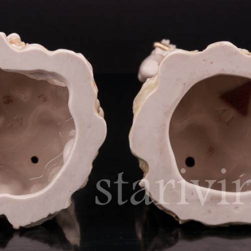 Фарфоровые статуэтки Музицирующая пара, Royal Dux, Чехия, нач. 20 в.