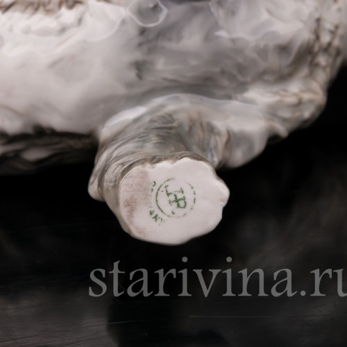 Фарфоровая статуэтка собаки Дратхаар, Hutschenreuther, Германия, 1950-60 гг.