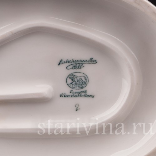 Фарфоровая фигурка Лошадь с жеребёнком, Hutschenreuther, Германия, сер. 20 в.