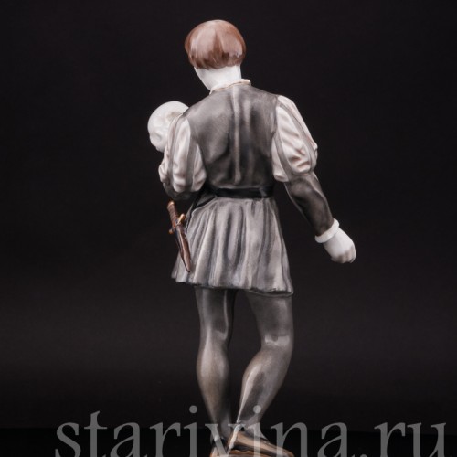 Фарфоровая статуэтка Гамлет, Herend, Венгрия, сер. - вт пол. 20 века.