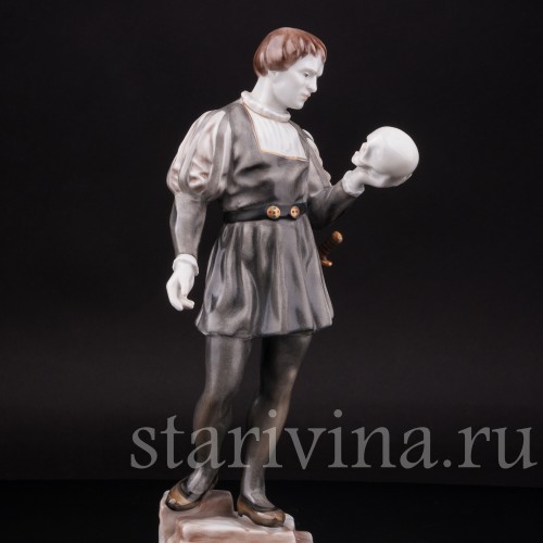 Фарфоровая статуэтка Гамлет, Herend, Венгрия, сер. - вт пол. 20 века.