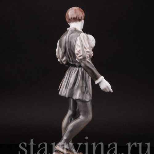 Фарфоровая статуэтка Гамлет, Herend, Венгрия, сер. - вт пол. 20 века.