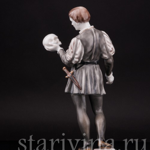 Фарфоровая статуэтка Гамлет, Herend, Венгрия, сер. - вт пол. 20 века.