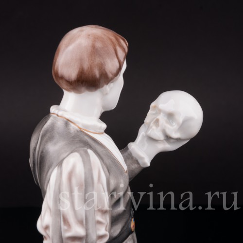 Фарфоровая статуэтка Гамлет, Herend, Венгрия, сер. - вт пол. 20 века.