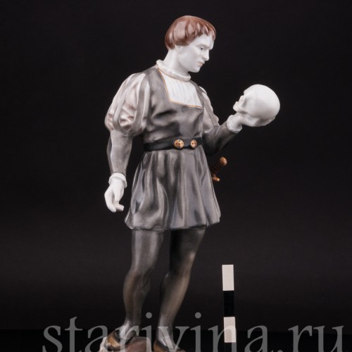 Фарфоровая статуэтка Гамлет, Herend, Венгрия, сер. - вт пол. 20 века.
