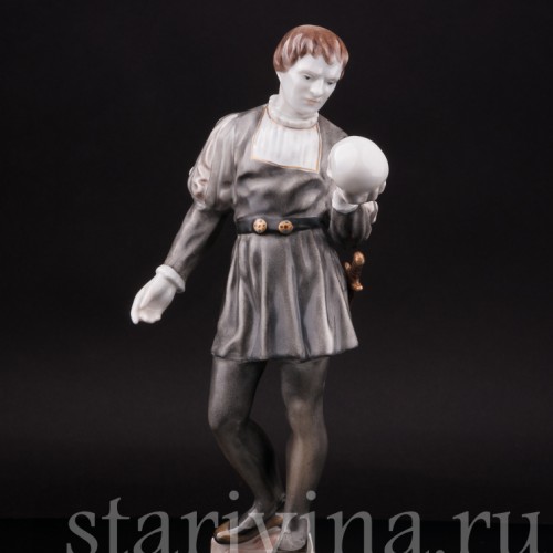 Фарфоровая статуэтка Гамлет, Herend, Венгрия, сер. - вт пол. 20 века.