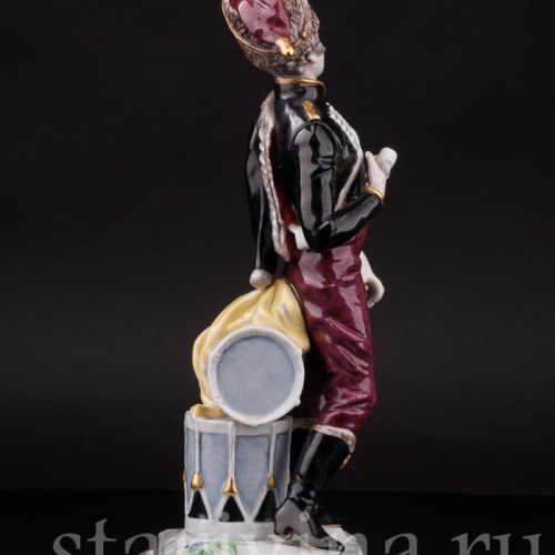 Фарфоровая статуэтка Гусар, Volkstedt, Германия, после 1935 г.
