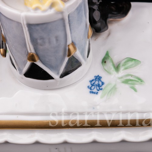 Фарфоровая статуэтка Гусар, Volkstedt, Германия, после 1935 г.