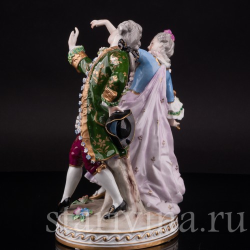 Фарфоровая статуэтка Танцующая пара, Sitzendorf, Германия, вт. пол. 20 века.