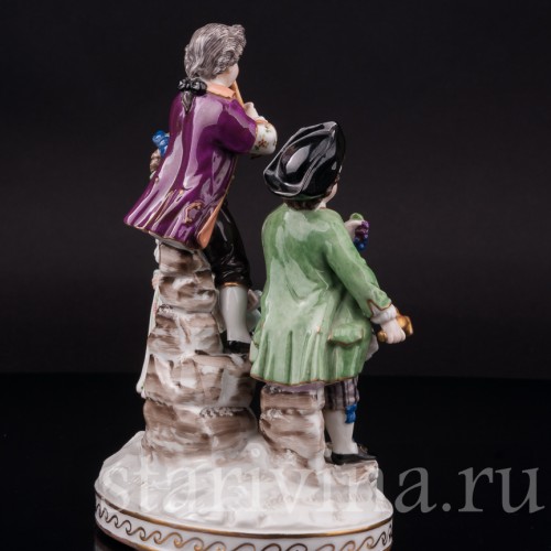 Фарфоровая композиция Аллегория осени, Volkstedt, Германия, кон. 19 в.