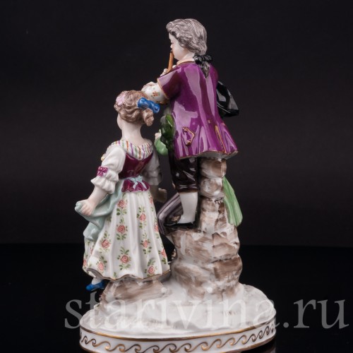 Фарфоровая композиция Аллегория осени, Volkstedt, Германия, кон. 19 в.