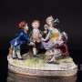 Фарфоровая композиция Играющие дети, Volkstedt, Германия, кон. 19 - нач. 20 вв.